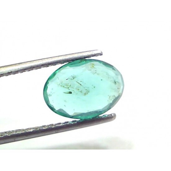 2.36 Ct GII Certified Untreated Natural Zambian Emerald Gems AAAAA