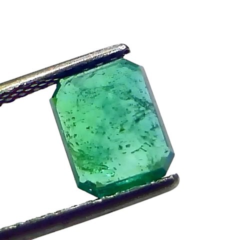 2.36 Ct GII Certified Untreated Natural Zambian Emerald Panna AAA