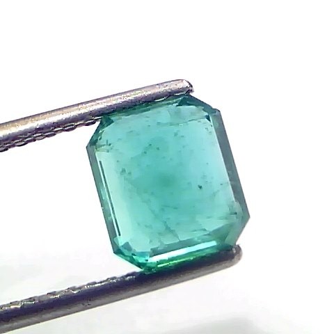 2.37 Ct IGI Certified Untreated Natural Zambian Emerald Gemstone AAA