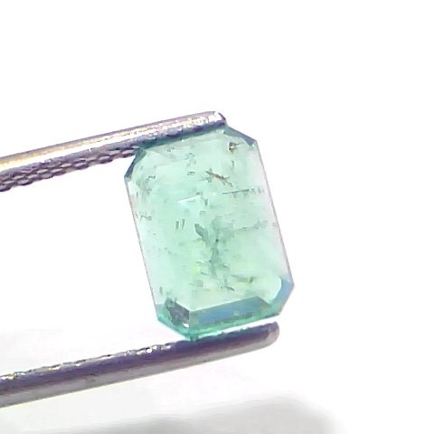 2.37 Ct GII Certified Untreated Natural Zambian Emerald Gemstone
