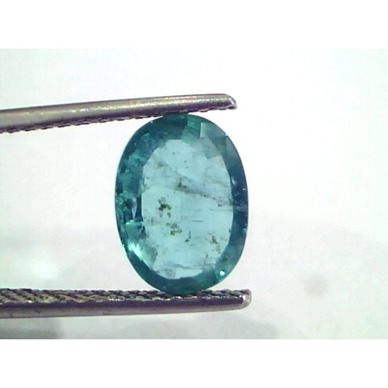 2.38 Ct Untreated Natural Zambian Emerald Gemstone Panna Gems