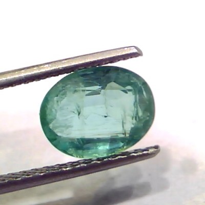2.40 Ct Untreated Natural Zambian Emerald Gemstone Panna Gems