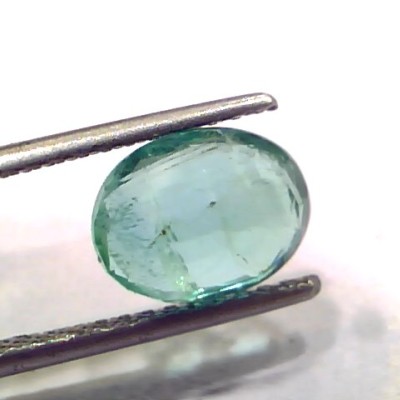 2.40 Ct Untreated Natural Zambian Emerald Gemstone Panna Gems
