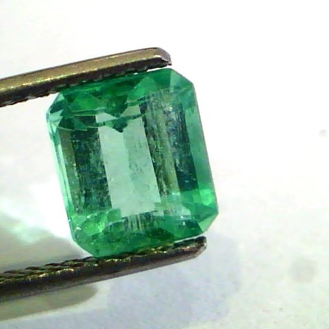 2.40 Ct Unheated Natural Colombian Emerald Gemstone