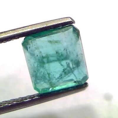2.45 Ct Untreated Natural Zambian Emerald Gemstone Panna Gemstone