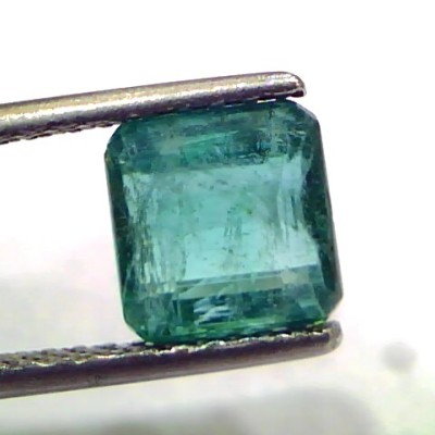2.45 Ct Untreated Natural Zambian Emerald Gemstone Panna Gemstone