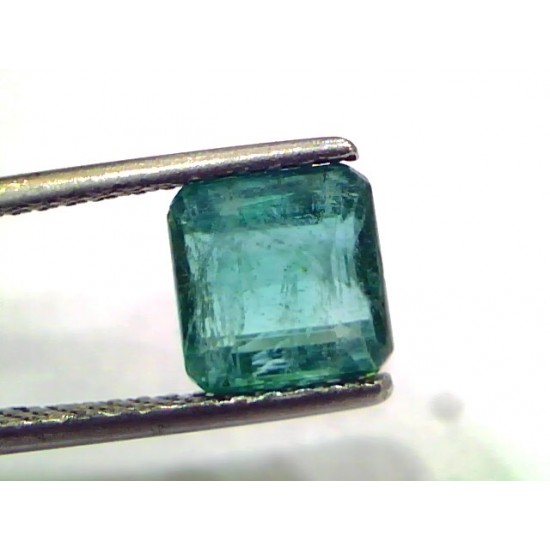 2.45 Ct Untreated Natural Zambian Emerald Gemstone Panna Gemstone