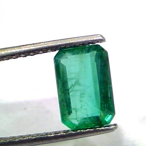 2.40 Ct Untreated Natural Zambian Emerald Gemstone Panna Gems AAAAA