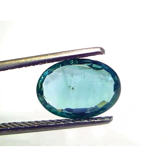 2.41 Ct IGI Certified Untreated Natural Zambian Emerald Gemstone AAA