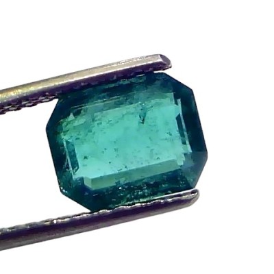 2.42 Ct GII Certified Untreated Natural Zambian Emerald Panna AAAA 2.42 Ct GII Certified Untreated Natural Zambian Emerald Panna AAAA