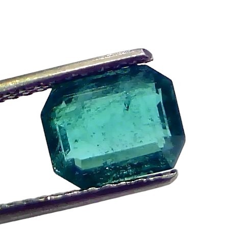 2.42 Ct GII Certified Untreated Natural Zambian Emerald Panna AAAA 2.42 Ct GII Certified Untreated Natural Zambian Emerald Panna AAAA