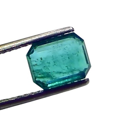 2.42 Ct GII Certified Untreated Natural Zambian Emerald Panna AAAA 2.42 Ct GII Certified Untreated Natural Zambian Emerald Panna AAAA