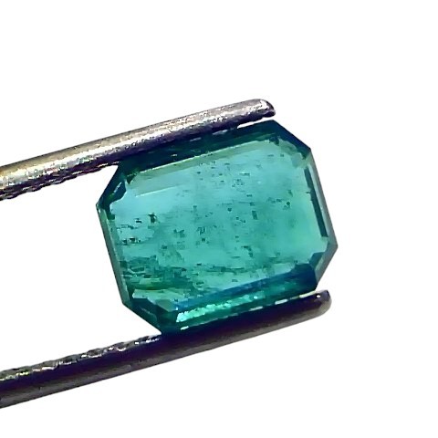 2.42 Ct GII Certified Untreated Natural Zambian Emerald Panna AAAA 2.42 Ct GII Certified Untreated Natural Zambian Emerald Panna AAAA