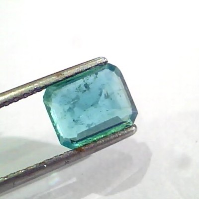 2.46 Ct Untreated Natural Zambian Emerald Gemstone Panna AAA