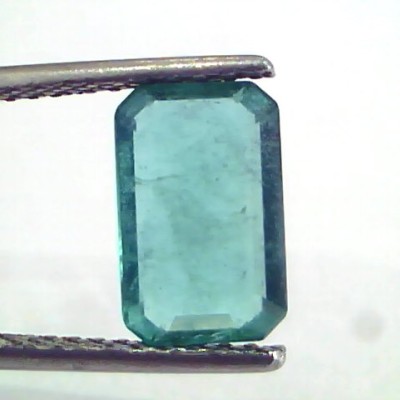 2.42 Ct Untreated Natural Zambian Emerald Gemstone Panna Gems