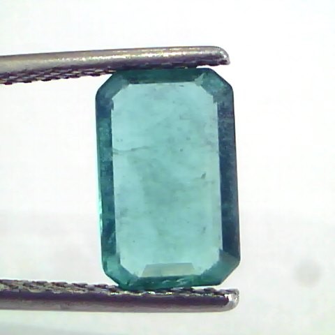 2.42 Ct Untreated Natural Zambian Emerald Gemstone Panna Gems