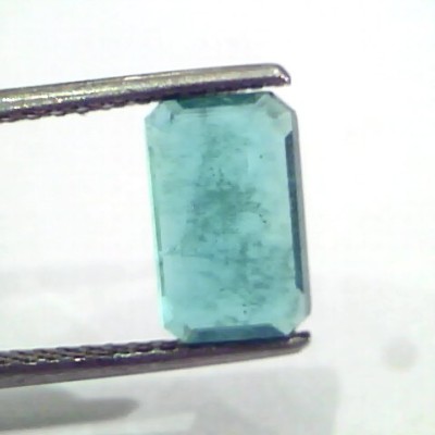 2.42 Ct Untreated Natural Zambian Emerald Gemstone Panna Gems