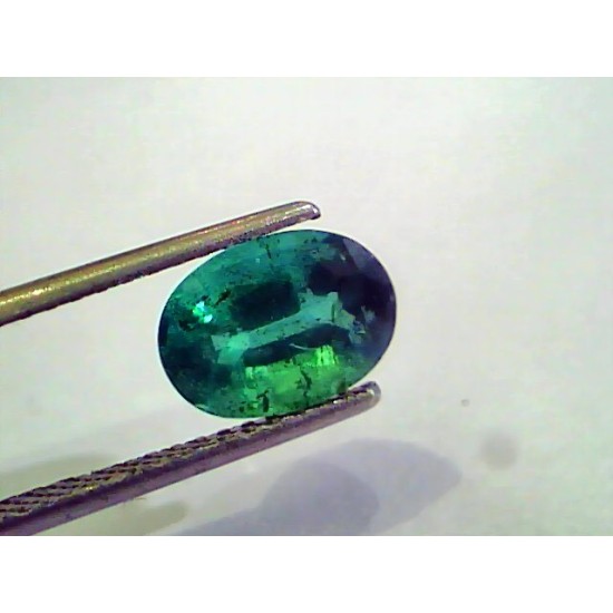 2.40 Ct Untreated Natural Zambian Emerald Gemstone AAAAA