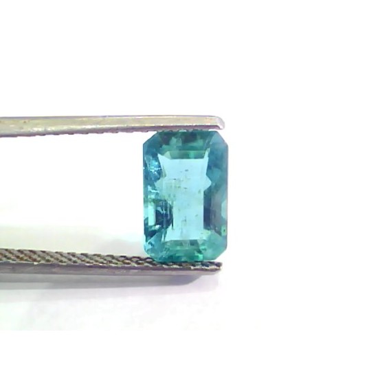 2.43 Ct Untreated Natural Zambian Emerald Gemstone Panna AAAAA