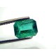 2.43 Ct IGI Certified Untreated Natural Zambian Emerald Gemstone