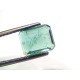 2.43 Ct GII Certified Untreated Natural Zambian Emerald Gemstone AAAAA
