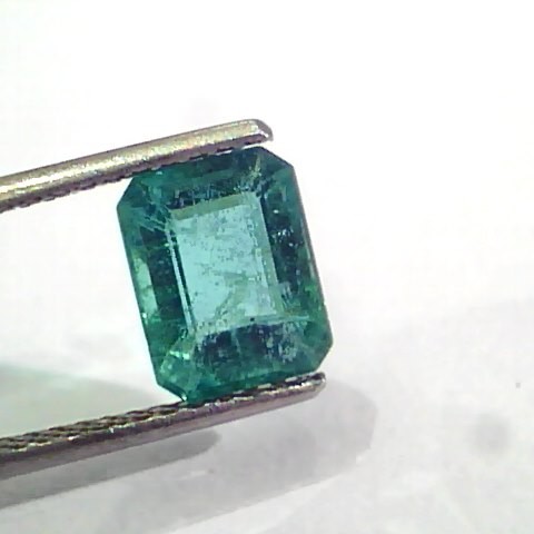 2.50 Ct Untreated Natural Zambian Emerald Gemstone Panna AAA