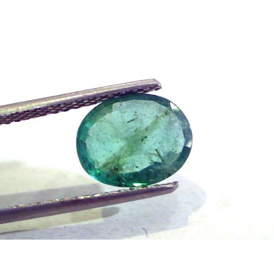 2.45 Ct Unheated Untreated Natural Zambian Emerald Panna Gems