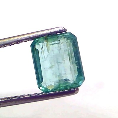 2.51 Ct Certified Untreated Natural Zambian Emerald Panna Gemstone