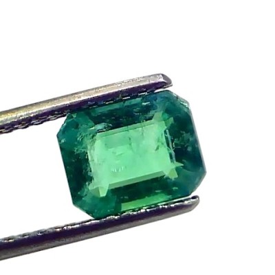 2.47 Ct GII Certified Untreated Natural Zambian Emerald Panna AAA