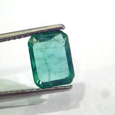2.50 Ct Untreated Natural Zambian Emerald Gemstone Panna AAA++