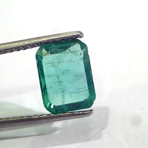 2.50 Ct Untreated Natural Zambian Emerald Gemstone Panna AAA++