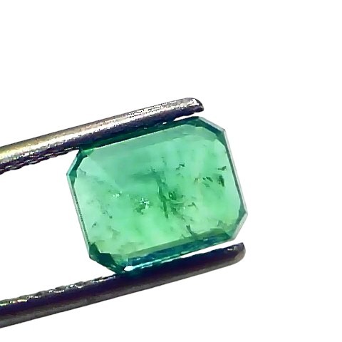 2.47 Ct GII Certified Untreated Natural Zambian Emerald Panna AAA