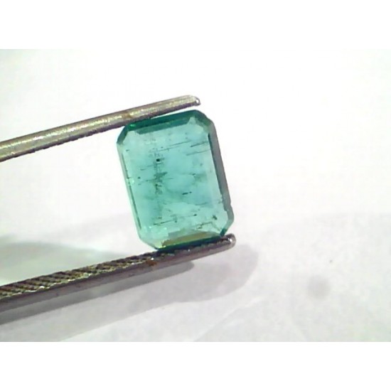 2.50 Ct Untreated Natural Zambian Emerald Gemstone Panna AAA++