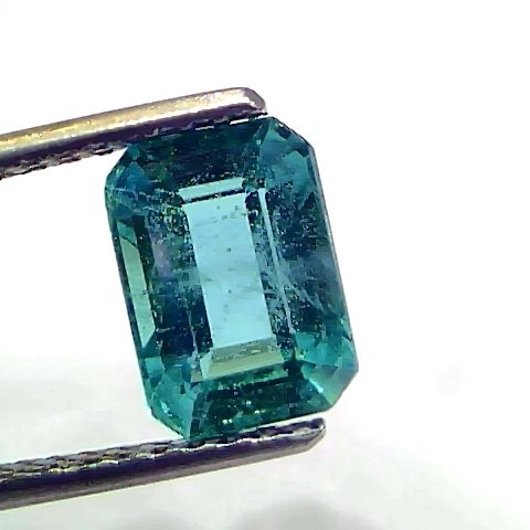 2.48 Ct IGI Certified Untreated Natural Zambian Emerald Gemstone AAA