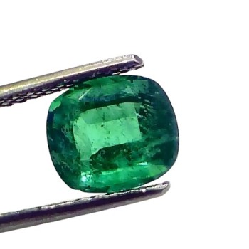 2.48 Ct GII Certified Untreated Natural Zambian Emerald Panna AAA 2.48 Ct GII Certified Untreated Natural Zambian Emerald Panna AAA