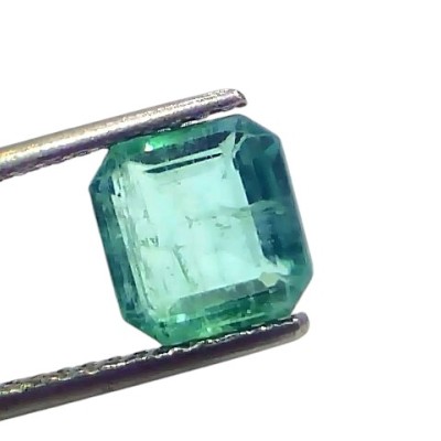 2.53 Ct Untreated Natural Zambian Emerald Gemstone Panna Gems 2.53 Ct Untreated Natural Zambian Emerald Gemstone Panna Gems