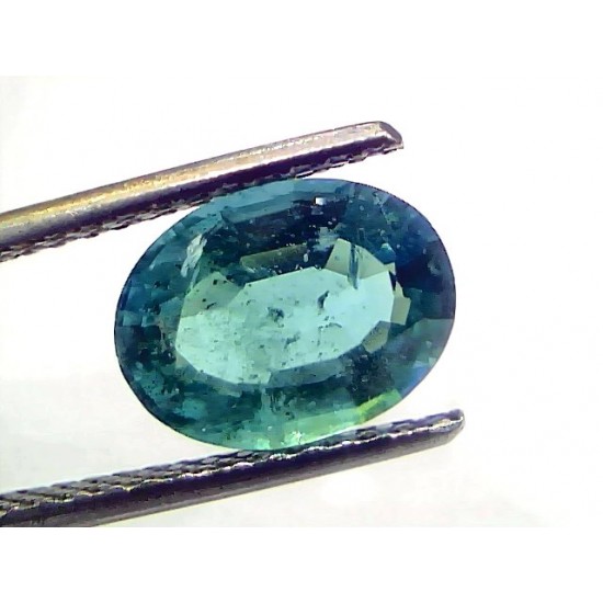 2.48 Ct GII Certified Untreated Natural Zambian Emerald Gemstones