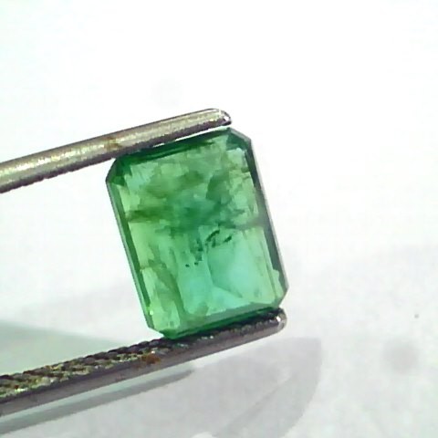 2.54 Ct Untreated Natural Zambian Emerald Gemstone Panna AAA