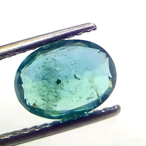 2.48 Ct GII Certified Untreated Natural Zambian Emerald Gemstones
