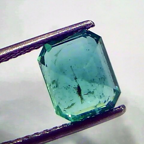 3.68 Ct IGI Certified Untreated Natural Colombian Emerald Gems AAA