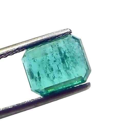2.49 Ct GII Certified Untreated Natural Zambian Emerald Panna AAA 2.49 Ct GII Certified Untreated Natural Zambian Emerald Panna AAA