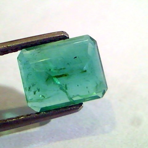 2.50 Ct Unheated Untreated Natural Zambian Emerald Gemstone AA