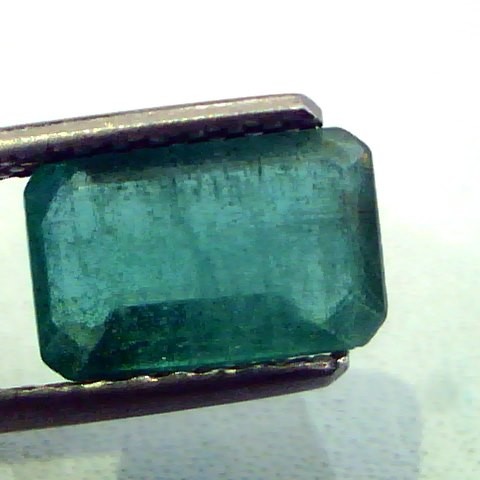 2.51 Ct Unheated Untreated Natural Zambian Emerald Panna Gemstones