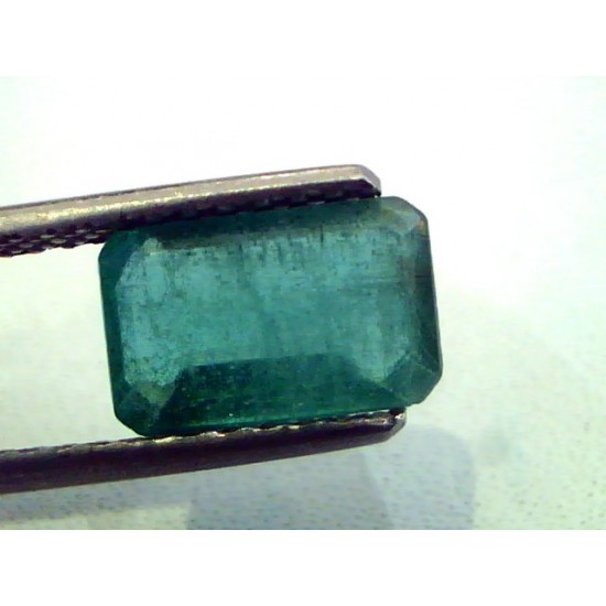 2.51 Ct Unheated Untreated Natural Zambian Emerald Panna Gemstones