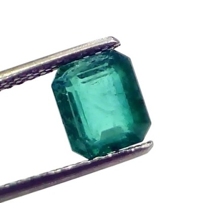 2.50 Ct GII Certified Untreated Natural Zambian Emerald Panna AAA 2.50 Ct GII Certified Untreated Natural Zambian Emerald Panna AAA