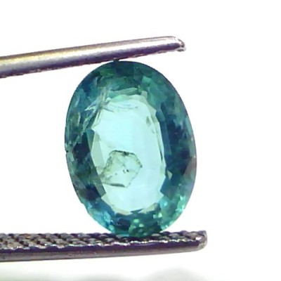 2.50 Ct GII Certified Untreated Natural Zambian Emerald Gems AAA