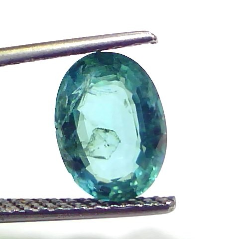 2.50 Ct GII Certified Untreated Natural Zambian Emerald Gems AAA
