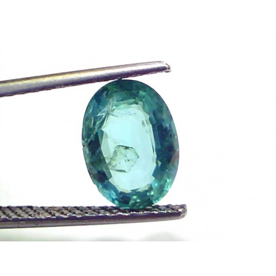 2.50 Ct GII Certified Untreated Natural Zambian Emerald Gems AAA