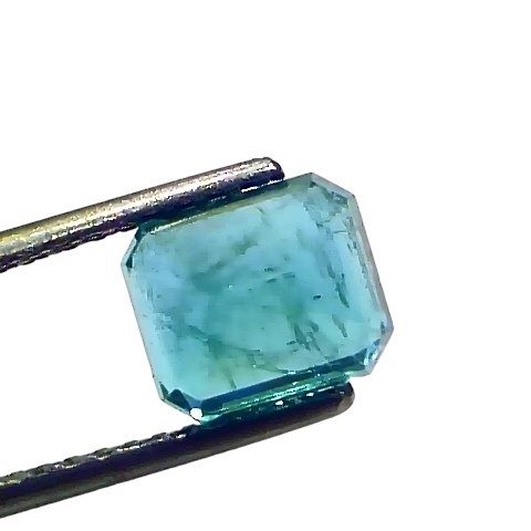 2.50 Ct GII Certified Untreated Natural Zambian Emerald Panna Gems