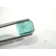 2.57 Ct Untreated Natural Zambian Emerald Gemstone Panna AAAAA